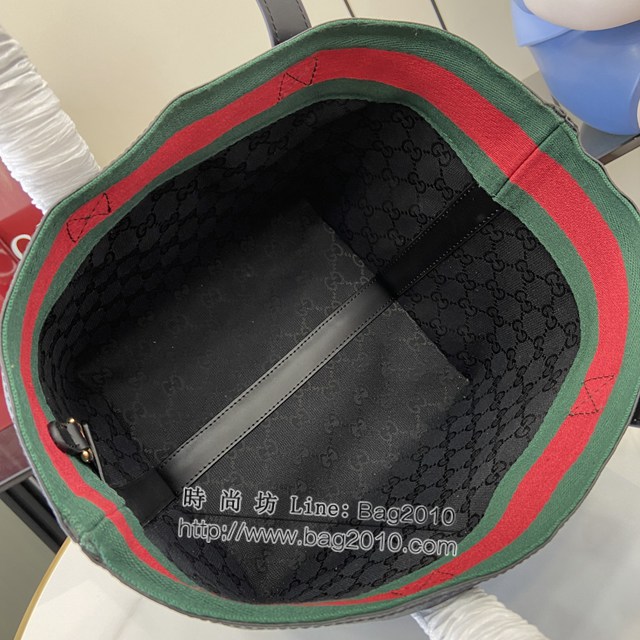 Gucci專櫃古馳最新款Totissima系列小號托特包肩背包 jh1965型號：788211